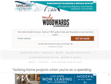 Tablet Screenshot of newlywoodwards.com